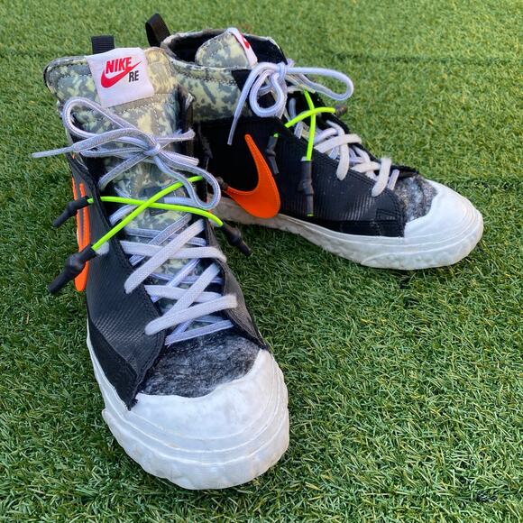 Nike Blazer Mid Readymade Black US 8 CZ3589-001 - Picture 3 of 5